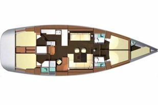 Dufour 525 layout