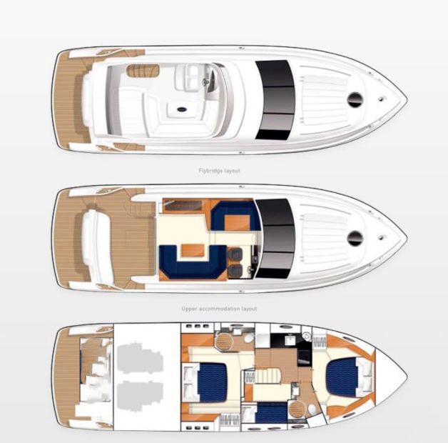 Princess 50 Mk3 Fly 